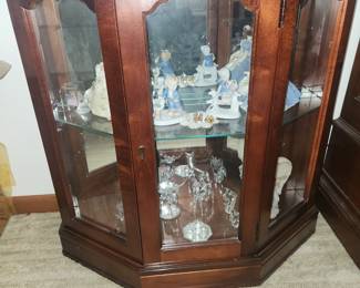 Small curio cabinet
