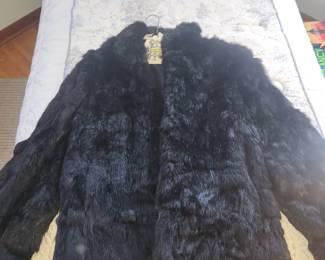 Rabbit fur jacket