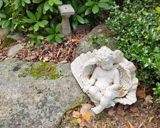 Cherub Garden Statue