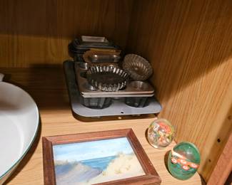 Muffin Tins, Framed Art
