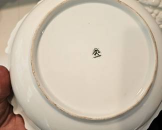 Rosenthal Selb-Bavaria Porcelain Bowl with White Flowers