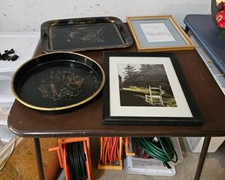 Russian Khokhloma Ware, Framed Artwork