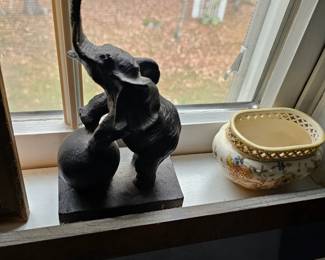 Elephant Statue, Ceramic Pot/Planter