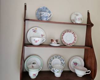 Collectible Teacups and Saucers