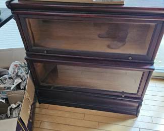 Glass Front Wooden Display Cabinets