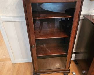 Wooden Glass Front Display Cabinet