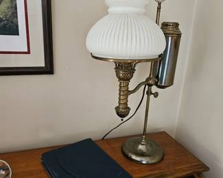 Antique Brass Student Lamp