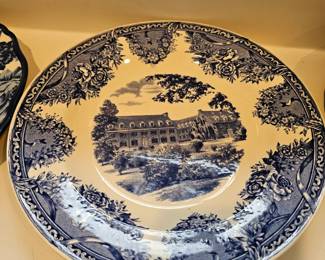 Wedgewood Salem College Blue Plate