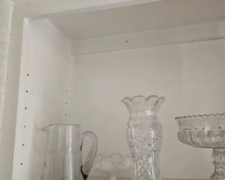 Glass Pitcher, Glass Vase
