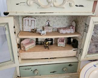 Miniature Doll-house Hutch