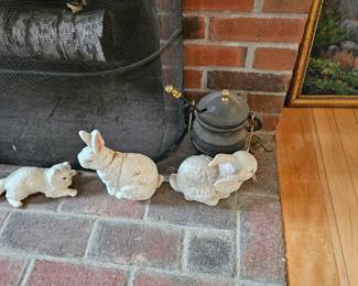 Ceramic Cat, Ceramic, Bunny