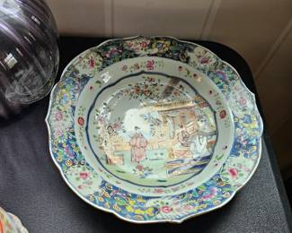 Vintage Chinese Porcelain Plate