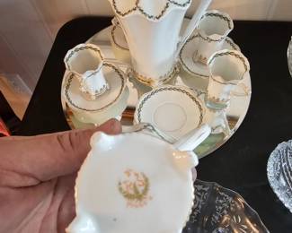 R.S. Prussia Porcelain Tea Set