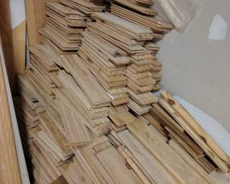 Lots of building materials.
