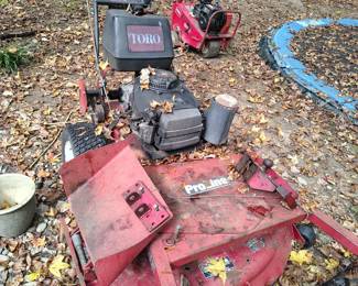 Toro ride behind 