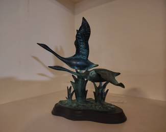 Nice copper statue.