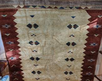 Wonderful handmade southwestern rug