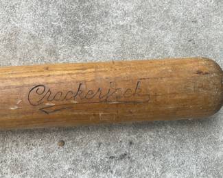 Vintage baseball, bat cracker, jack on the end