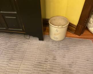 Red wing pottery crock