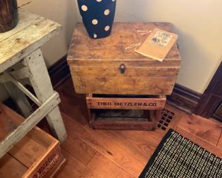 Unique wood boxes