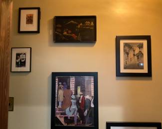 Unique framed wall art