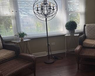 Unique, mid-century lamp