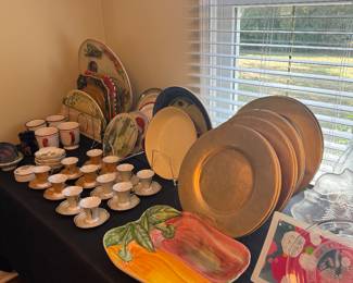 Vickroy and Brock dishware