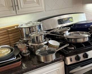 Clad cookware