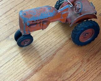 Vintage Allis Chalmers toy tractor