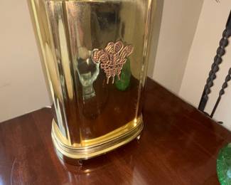 Details of lamp base by Ethan Allen