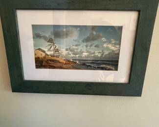 Framed wall art