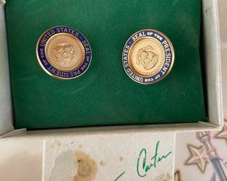 Seal of the President Jimmy Carter cuff links