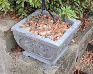concrete planter