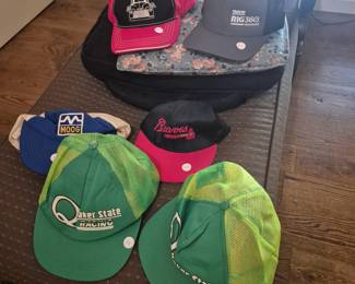 Variety of ball caps