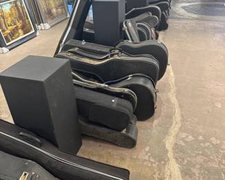 All kinds of guitar cases!