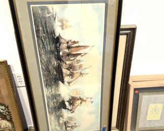 HUNDREDS of vintage paintings available in any style or subject matter!