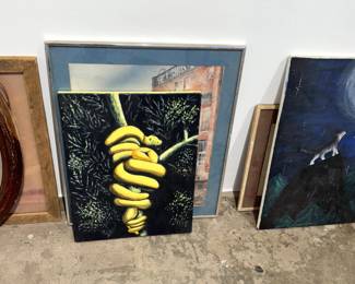 HUNDREDS of vintage paintings available in any style or subject matter!