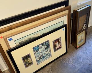 HUNDREDS of vintage paintings available in any style or subject matter!