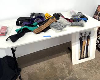 Variety of guitar straps available