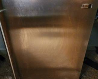 Compact Fridge/Freezer Stainless Steel