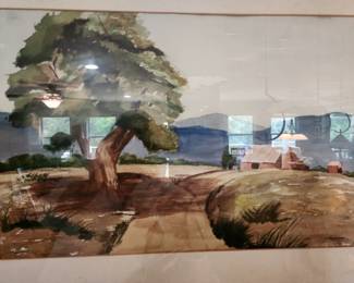 Very nice Original signed Water Color