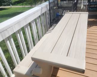 Convertible Bench/Table set of Two