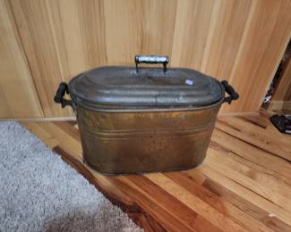 Antique Copper Boiler