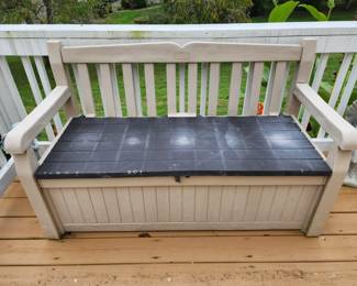 Outdoor Storage Bench