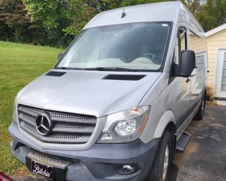 Excellent 2018 Sprinter Passenger Van with only 22,000 Miles, handicapped equipped with lift, also 2 Benches