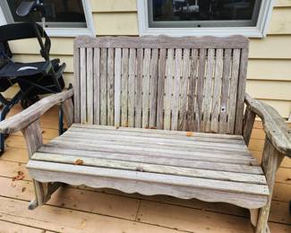 Wooden Outdoor Bench