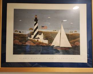 Large Art Print "Coastal Breeze II" by Warren Kimble