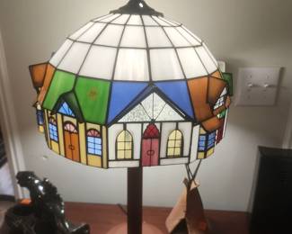 Fun Stained Glass Lamp