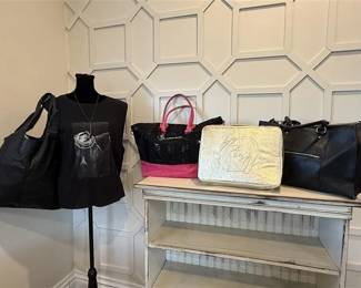 Lot 22: Fashion Bag Lot – Chic Handbags Bundle of 4+