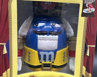 198 - Vintage Nutcracker M&M Candy Dispenser IN BOX